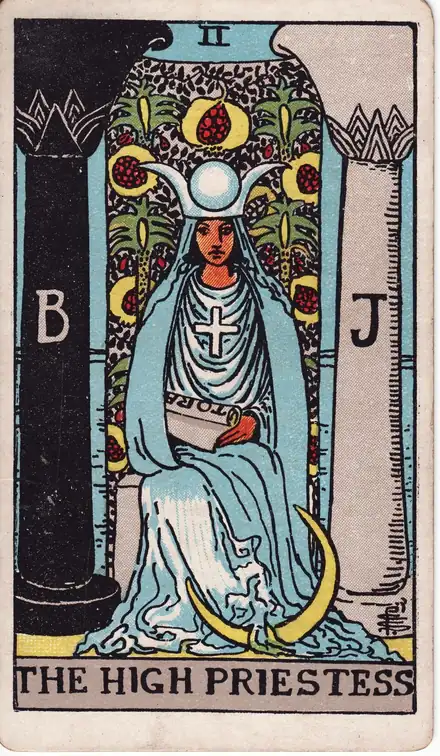 Azize tarot kartı