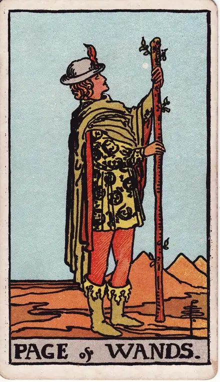 Değnek Prensi tarot kartı
