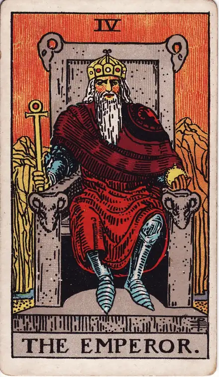 İmparator tarot kartı