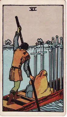Kılıç Altılısı tarot kartı