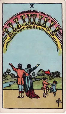 Kupa Onlusu tarot kartı