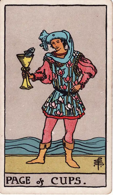 Kupa Prensi tarot kartı