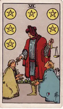 Tılsım Altılısı tarot kartı