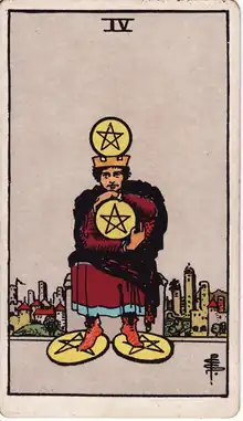 Tılsım Dörtlüsü tarot kartı
