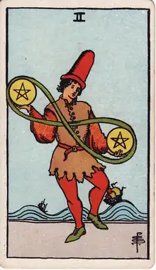 Tılsım İkilisi tarot kartı