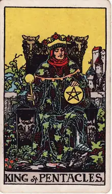 Tılsım Kralı tarot kartı