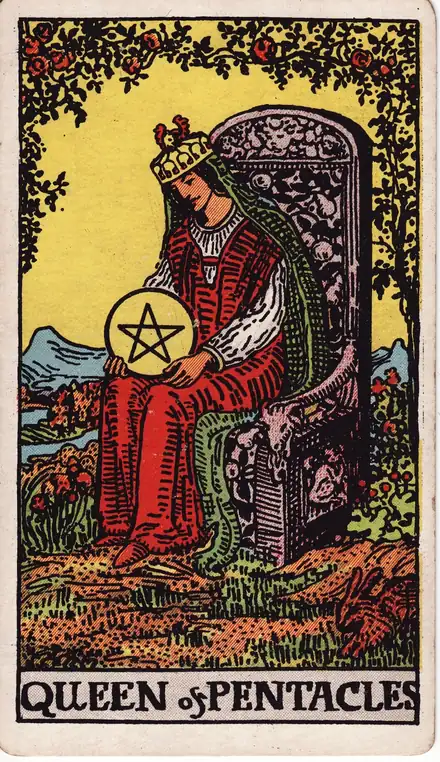 Tılsım Kraliçesi tarot kartı