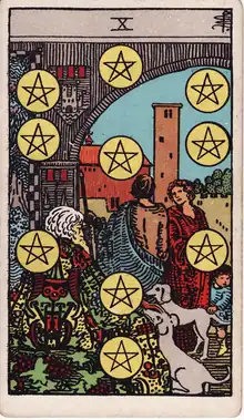 Tılsım Onlusu tarot kartı