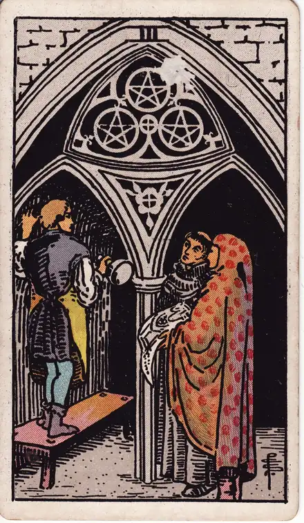 Tılsım Üçlüsü tarot kartı